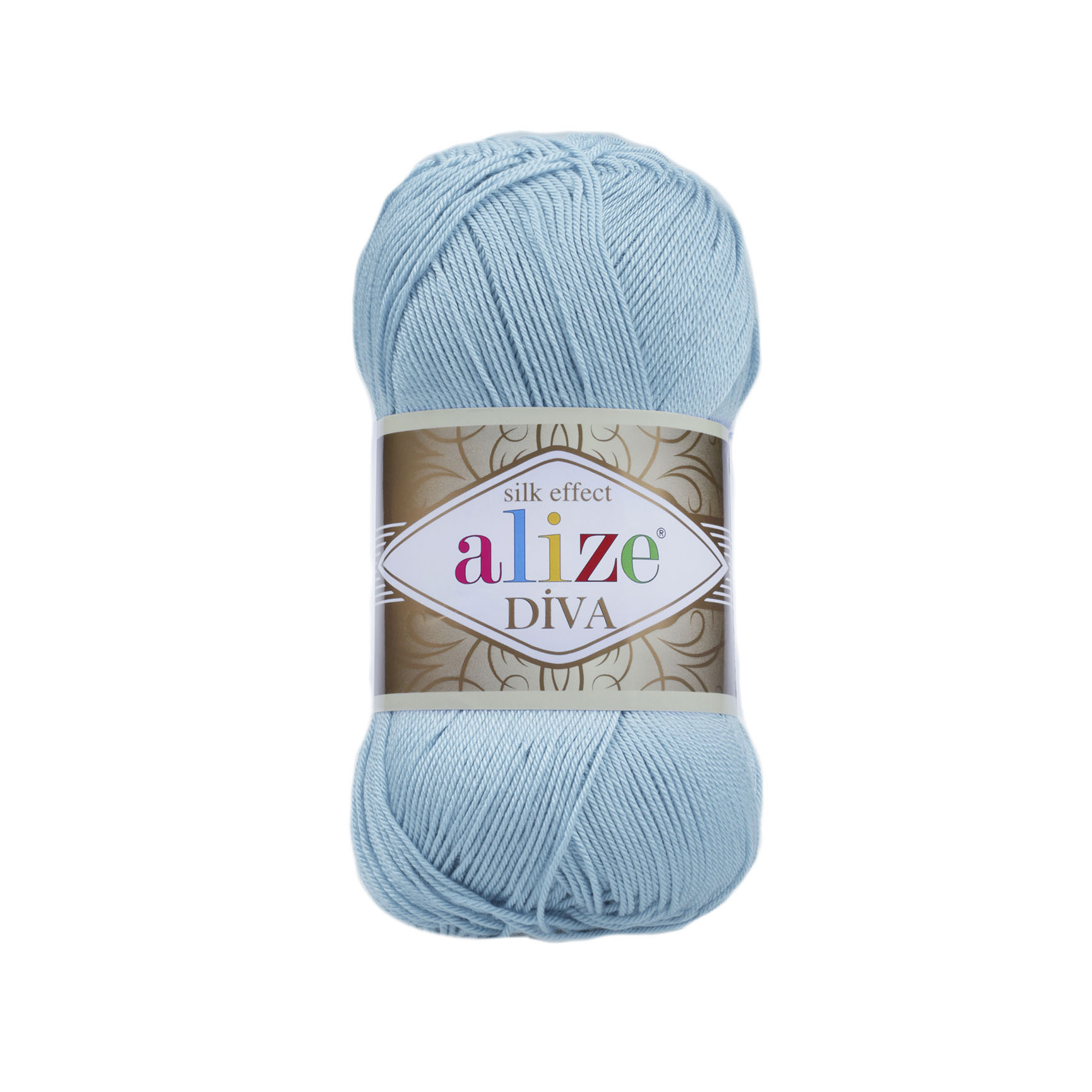 ACY.YARN:5BLx100GR (500grm) (ALIZE/DIVA SILK) - 346