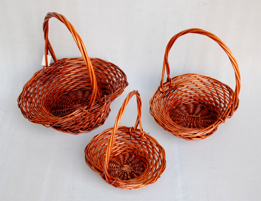 WILLOW BASKET:S/3 (ZX-9289) 1 WILLOW BASKET:S/3 (ZX-9289)
