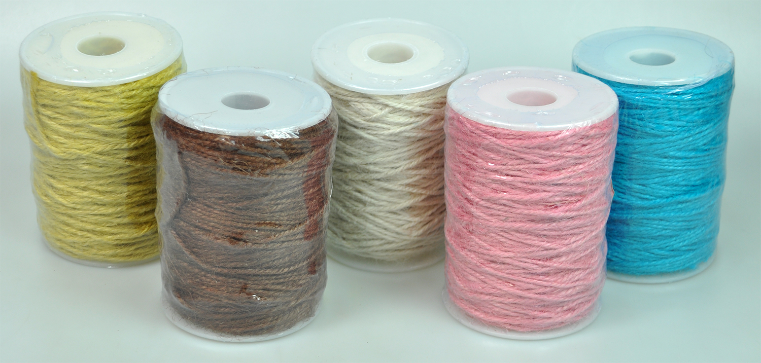 FLAX ROPE:3MMX100MTR (3-1-3) 1 FLAX ROPE:3MMX100MTR (3-1-3)