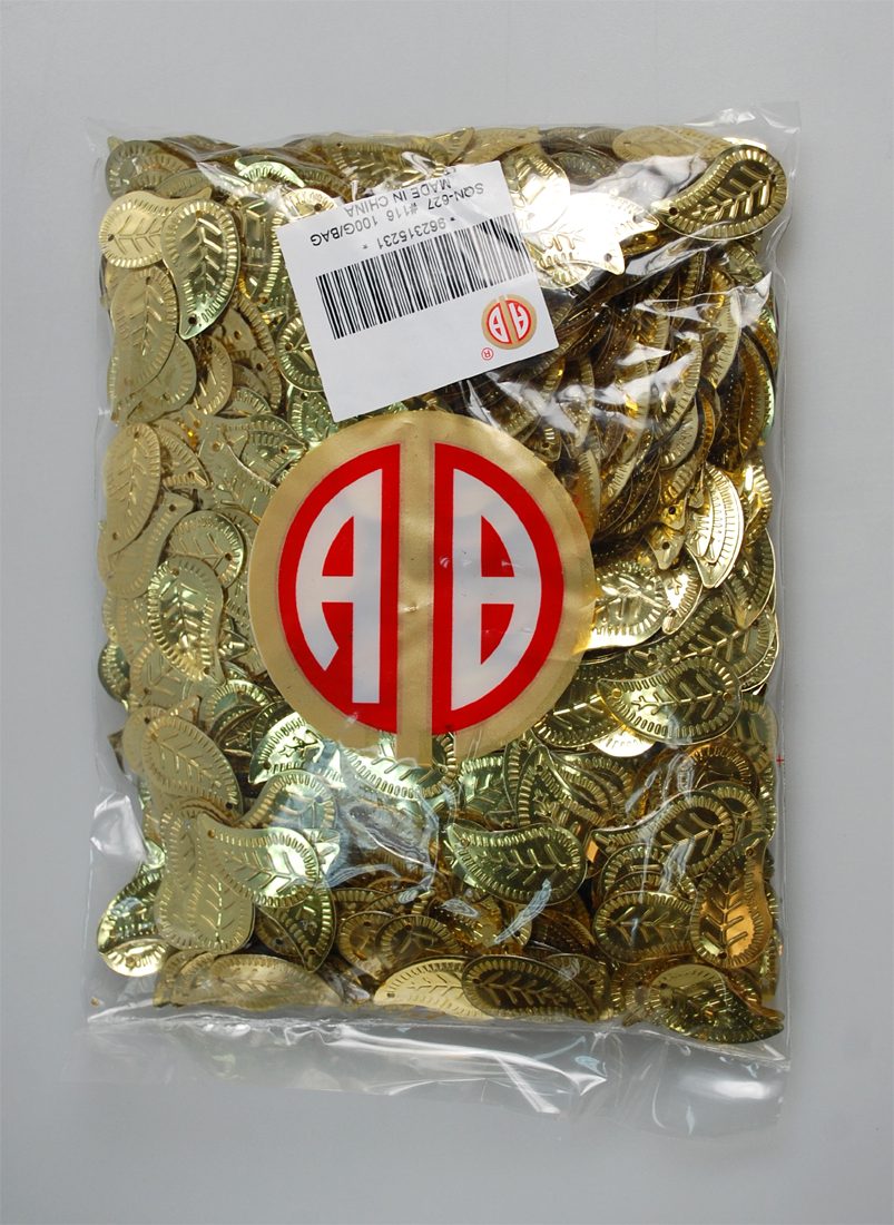 **SEQUINS:15X25:100GMX10BG (SQN-627)