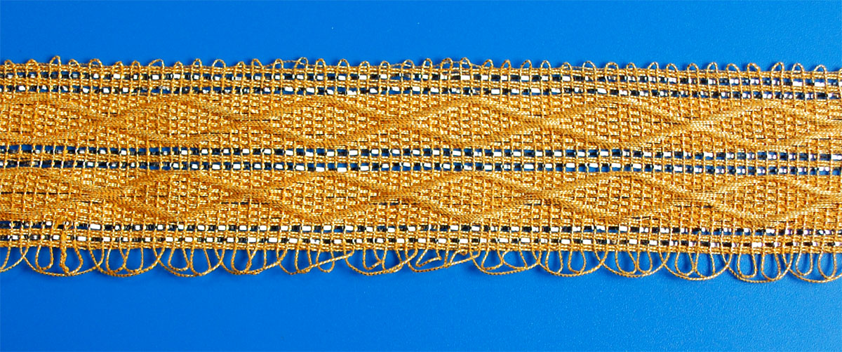 JARI LACE:100GM(YEL TIES) (ROYAL FIT-YELL) 1 JARI LACE:100GM(YEL TIES) (ROYAL FIT-YELL)