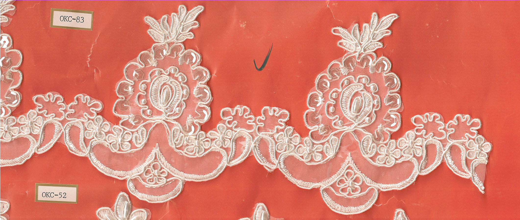 EMBROIDERY LACES (OKC-83) 1 EMBROIDERY LACES (OKC-83)