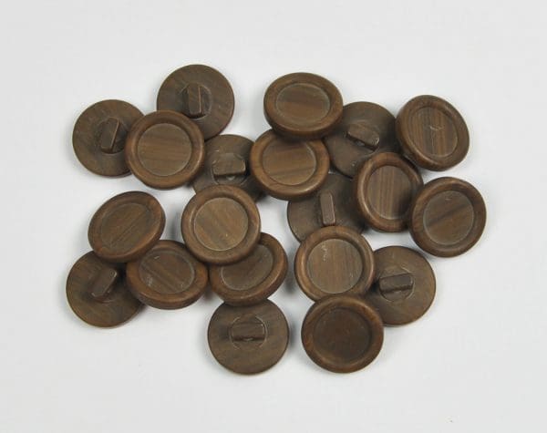 WOOD BUTTON:20PC:28MM (SL-4)