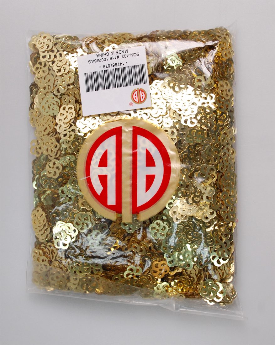 **SEQUINS:12MM:100GRMX10BAG (SQN-432) 1 **SEQUINS:12MM:100GRMX10BAG (SQN-432)