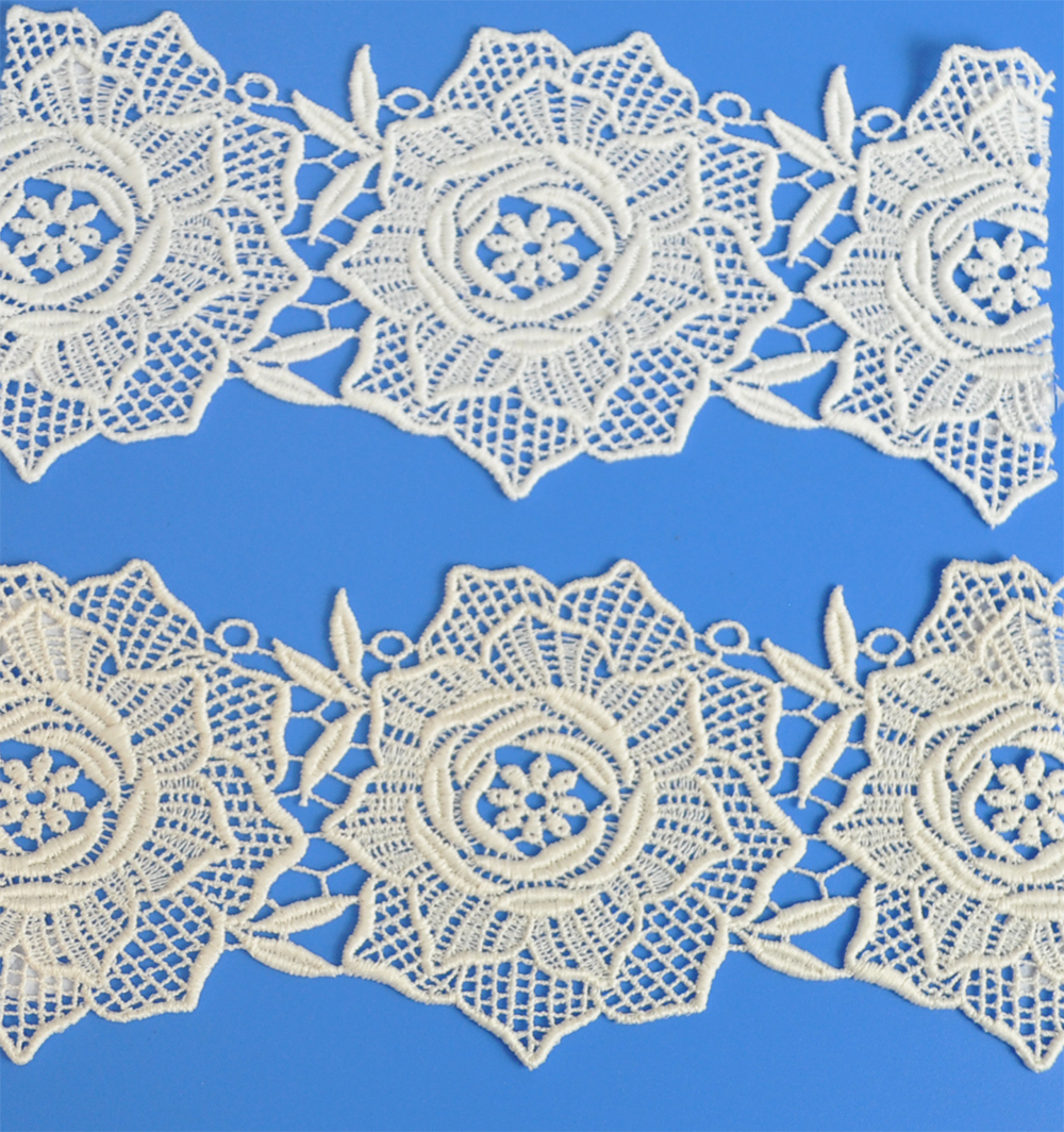 CH.CUT-LACE W/TEX :15Y:8.13CM (TX57-1149)