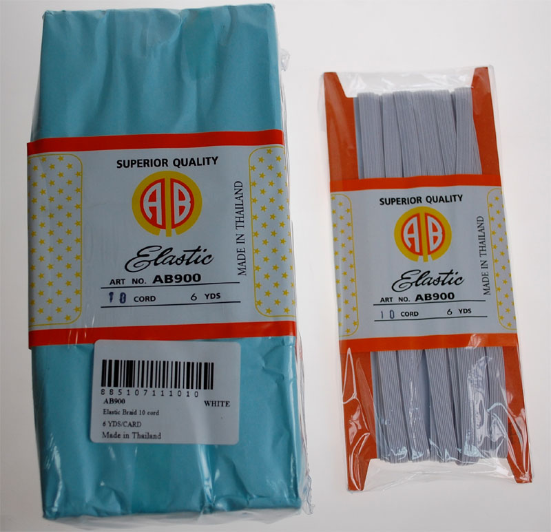 ELASTIC BRAID (AB900-W/10C-6) 1 ELASTIC BRAID (AB900-W/10C-6)