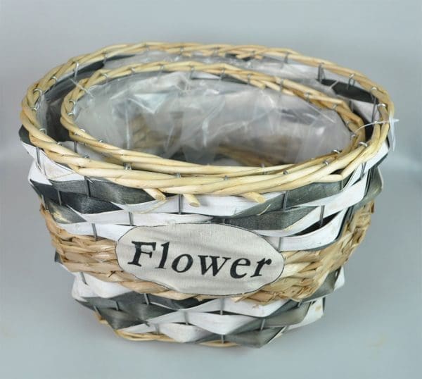 WILLOW BASKET:S/2 (ZX16A-1121)