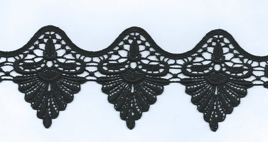 CH CH.CUT-LACE W/TEX:15Y:3" (TX58-1055)