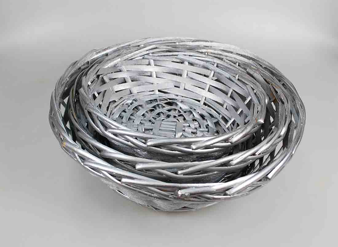 WILLOW BASKET: S/3 (ZX14-122/GS) 1 WILLOW BASKET: S/3 (ZX14-122/GS)