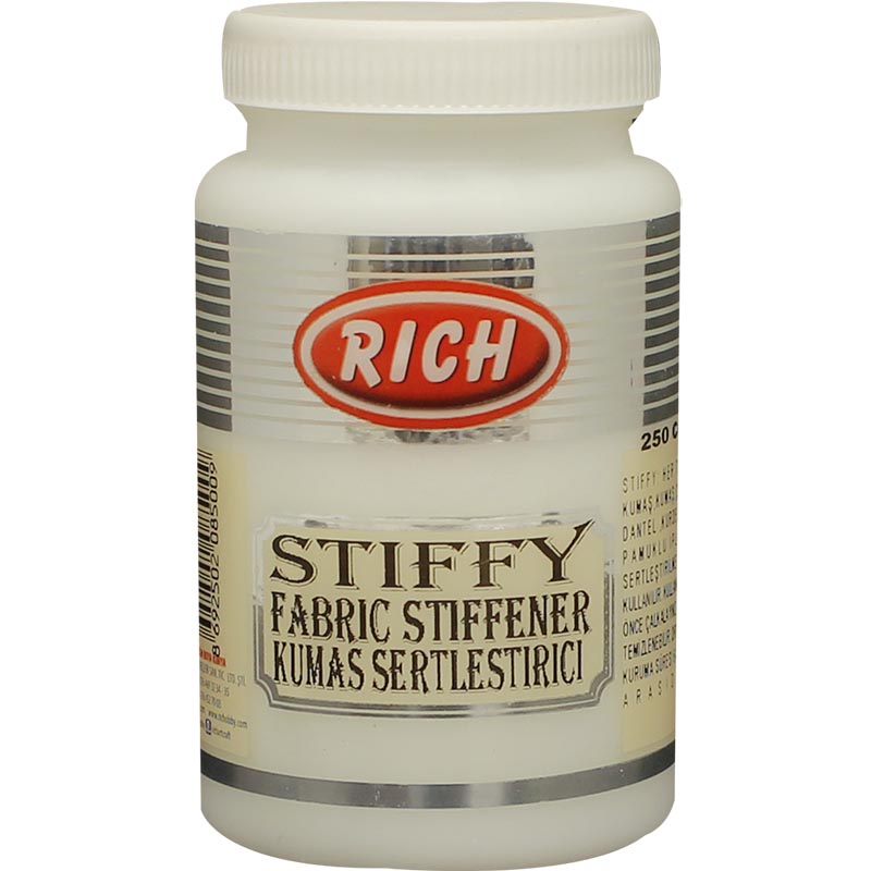 FABRIC STIFFENER:250CC (STIFFY FABRIC-250CC) 1 FABRIC STIFFENER:250CC (STIFFY FABRIC-250CC)
