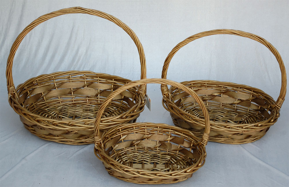 WILLOW BASKET:S/3 (RBF08-041-1563/R) 1 WILLOW BASKET:S/3 (RBF08-041-1563/R)