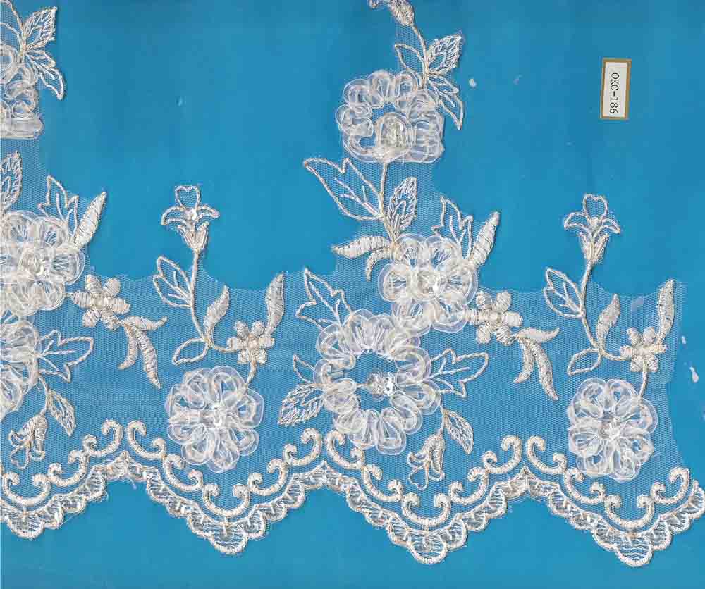 ** TULLE EMB ** TULLE EMB.LACE (OKC-186)