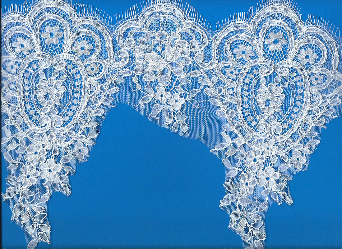 RASCHEL LACE W/CORD (OKC-355) 1 RASCHEL LACE W/CORD (OKC-355)