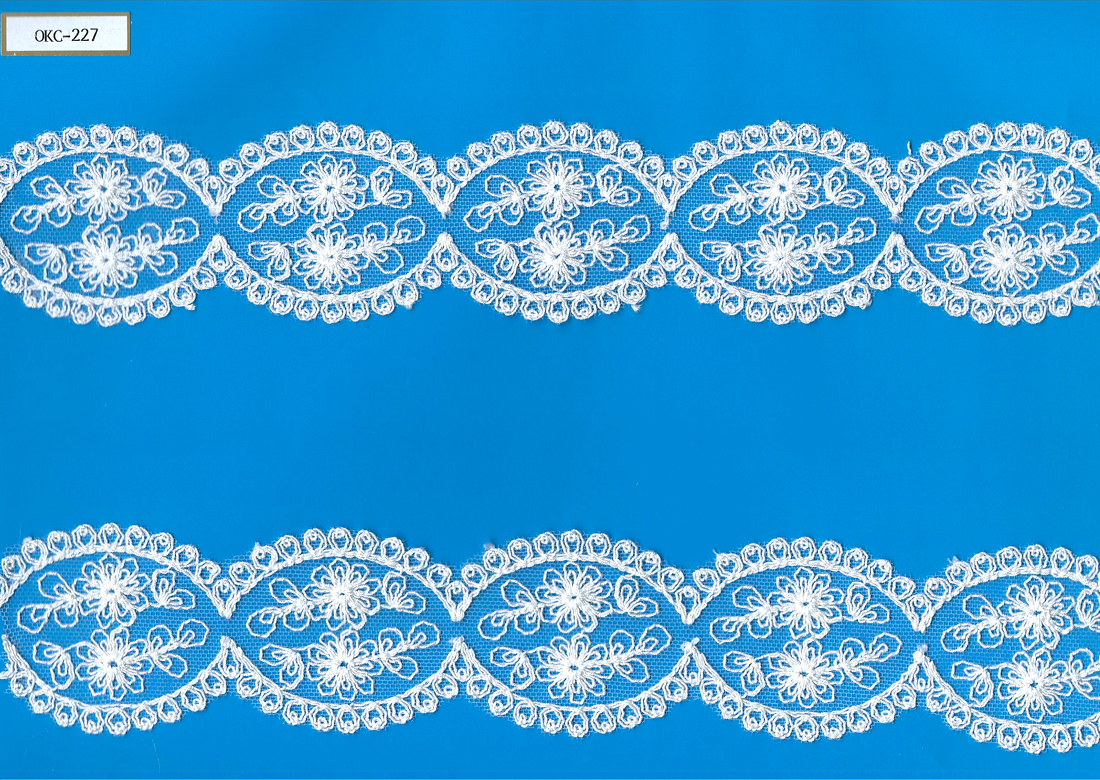 TULLE EMB.LACE (OKC-227)