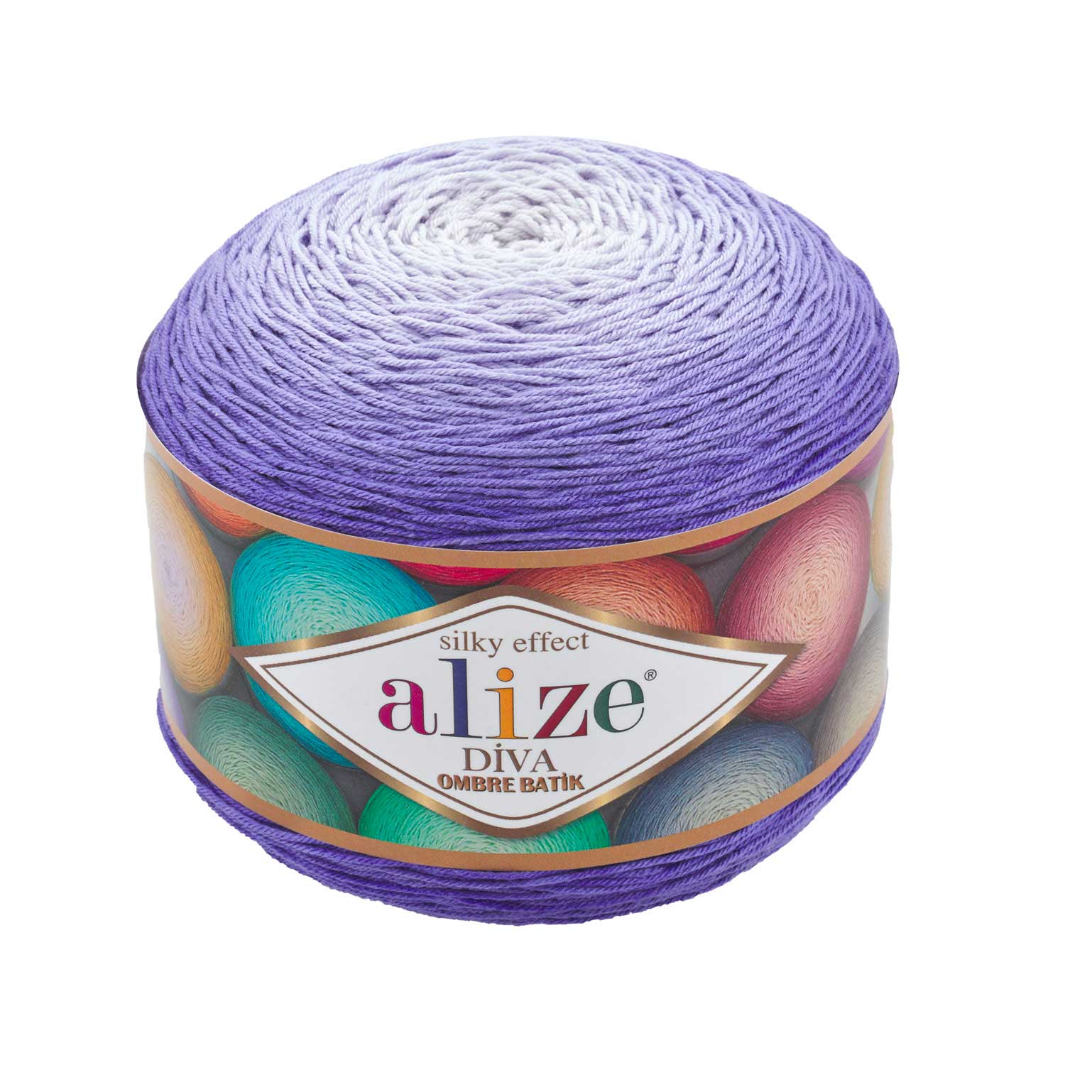 ACR.YARN:250GRx2 (500GRM) (ALIZE/DIVA OMBRE-B) - 7378