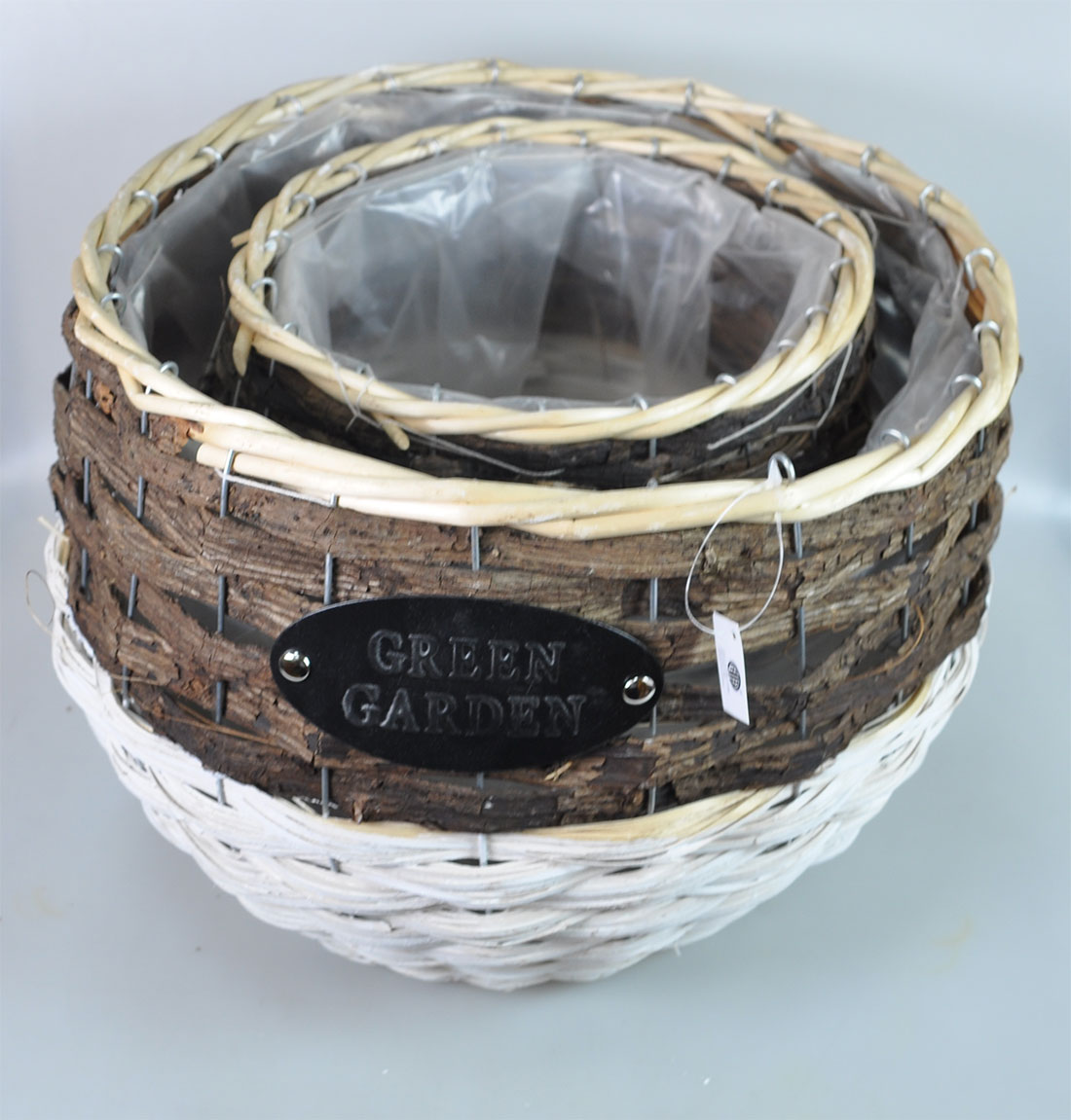 WILLOW BASKET:S/2 (ZX16C-1266) 1 WILLOW BASKET:S/2 (ZX16C-1266)