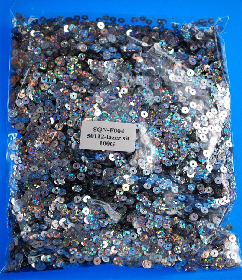 LOOSE SEQUIN:4MM (SQN-F004/LAZER) 1 LOOSE SEQUIN:4MM (SQN-F004/LAZER)