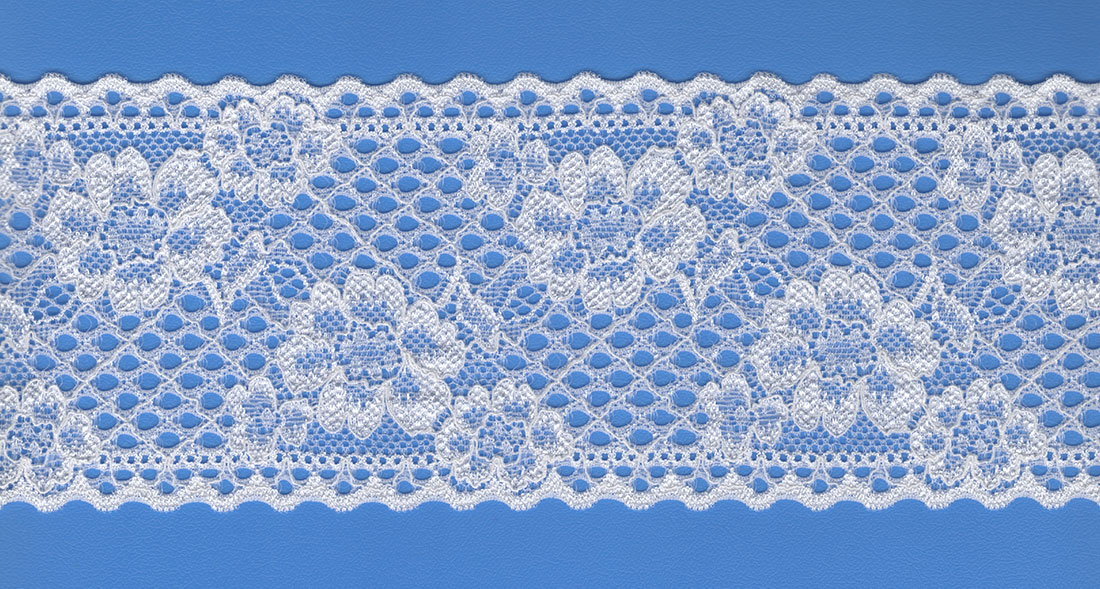 RASCHEL LACE:3-1/2" (T8707CBZ) 1 RASCHEL LACE:3-1/2" (T8707CBZ)
