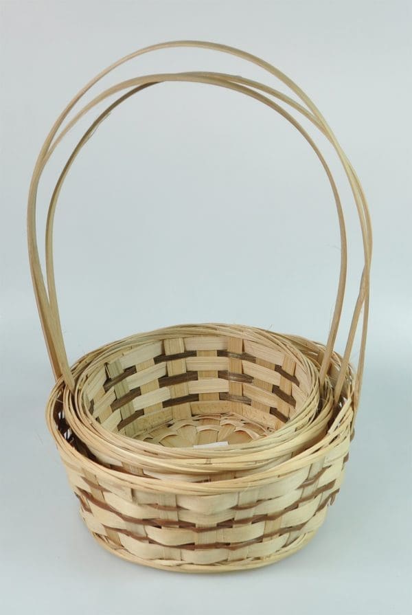 BAMBOO BASKET:S/3 (13-11)