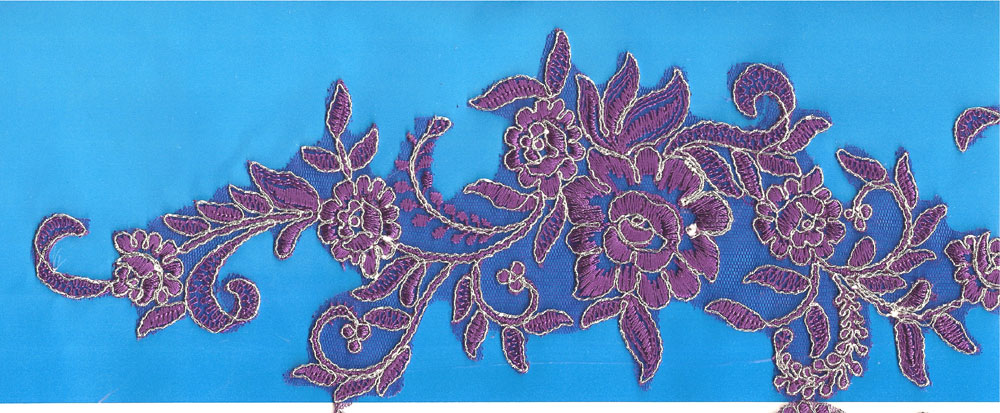 TULLE EMB.MOTIF:12PR/PKT (OKC-189/PKT)