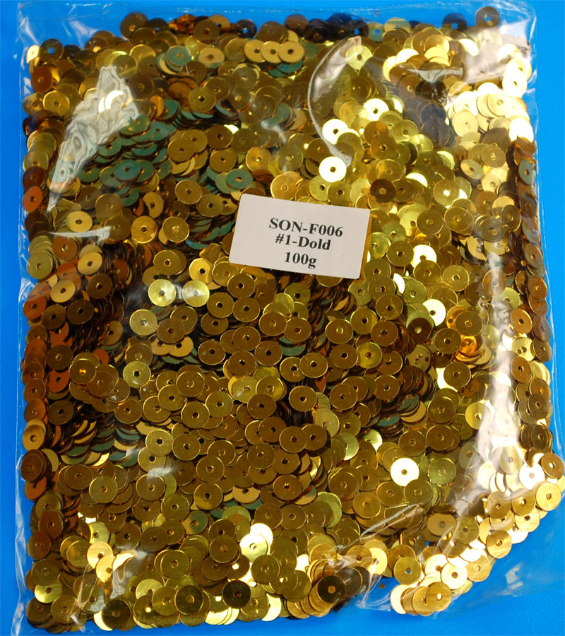 LOOSE SEQUIN:6MM (SQN-F006) 1 LOOSE SEQUIN:6MM (SQN-F006)