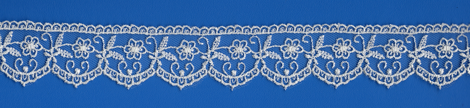 NARROW TULL LACE:~9 NARROW TULL LACE:~9.5MTR (TP-31269)