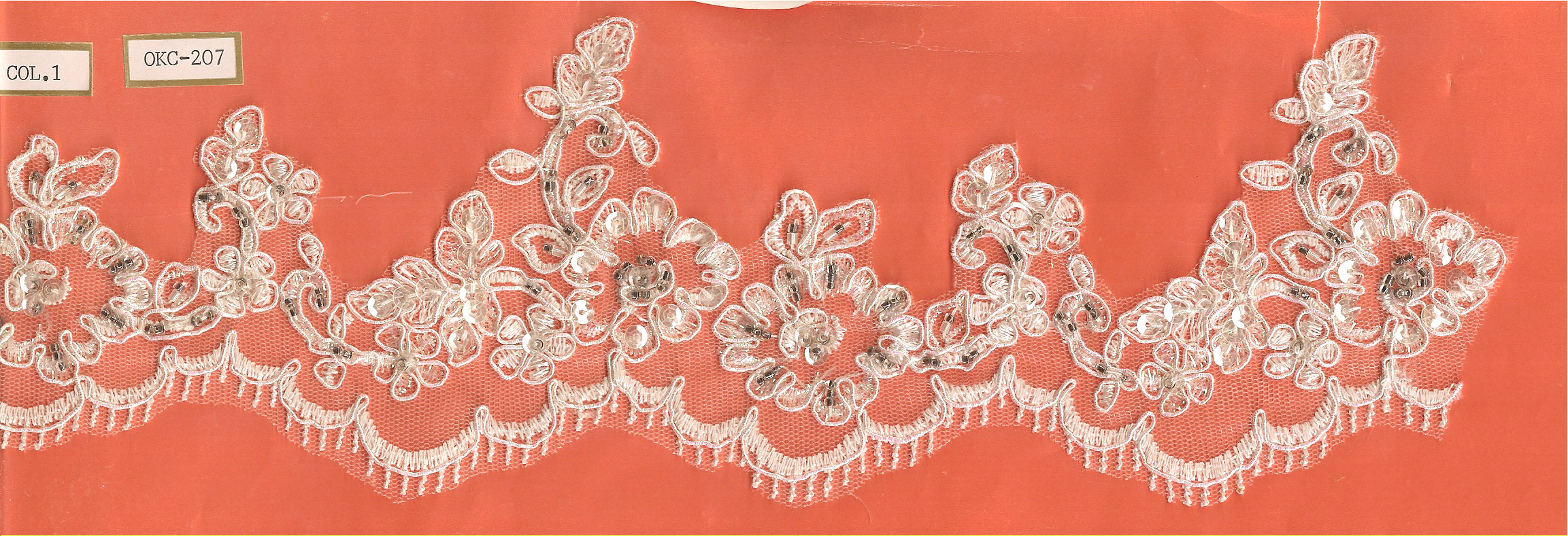 **EMBROIDERY LACE (OKC-207) 1 **EMBROIDERY LACE (OKC-207)