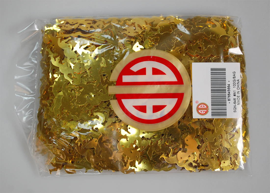 SEQUINS:100GMX10BG (SQN-646) 1 SEQUINS:100GMX10BG (SQN-646)