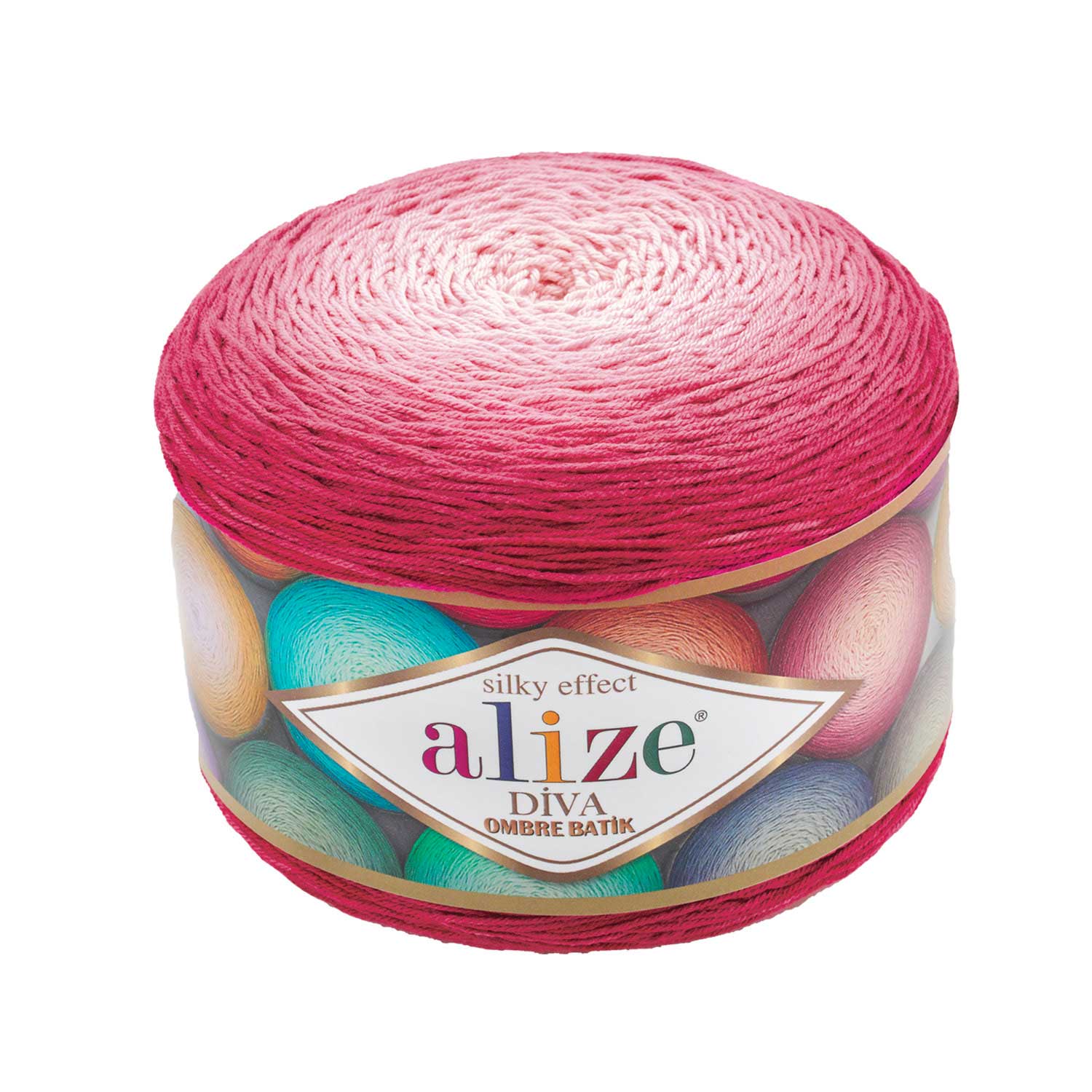 ACR.YARN:250GRx2 (500GRM) (ALIZE/DIVA OMBRE-B) - 7367