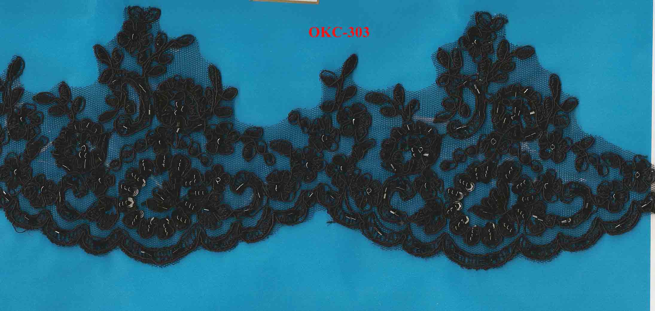 EMBROIDERY LACE (OKC-303) 1 EMBROIDERY LACE (OKC-303)