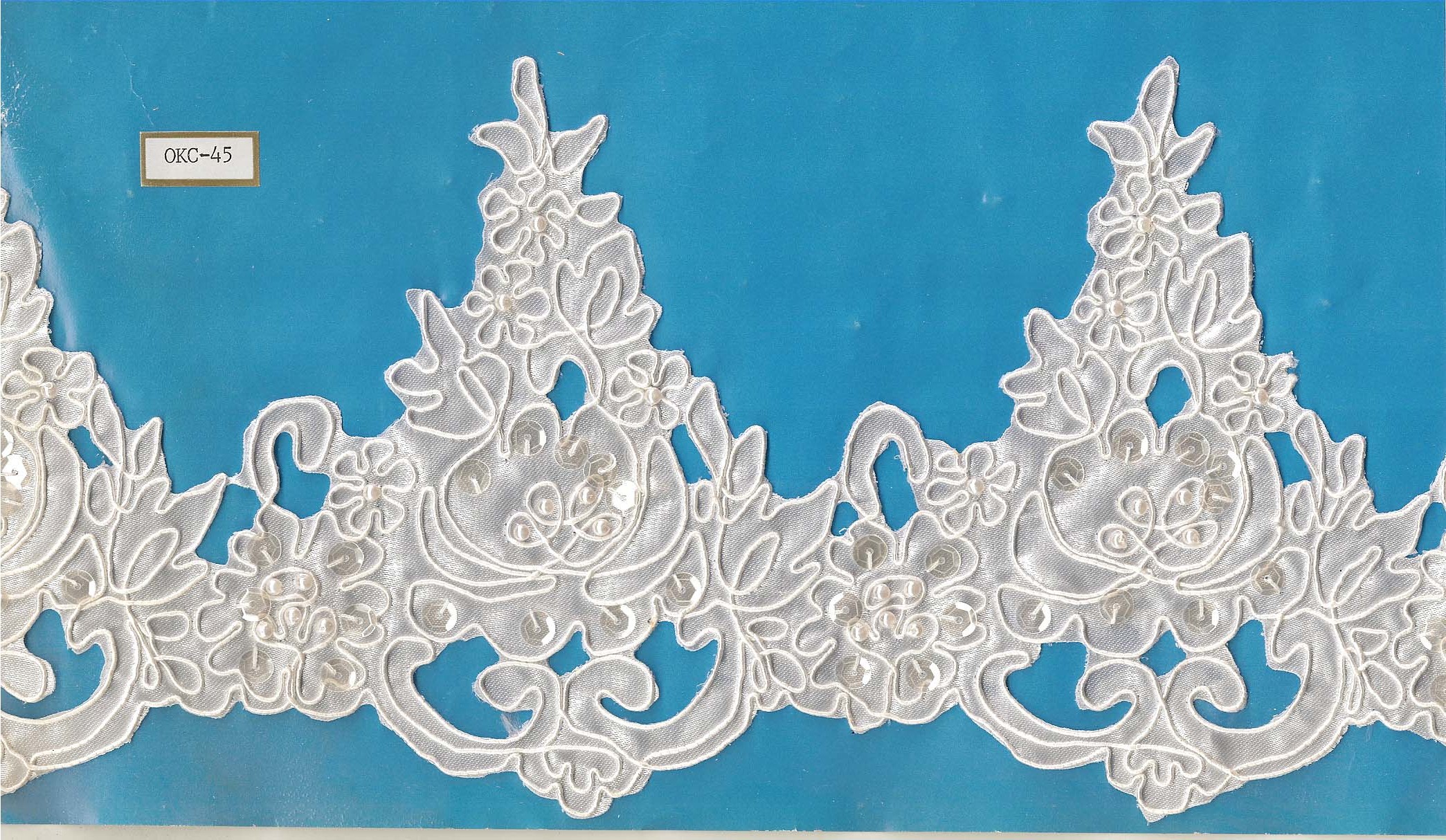 **EMBROIDERY LACE (OKC-45) 1 **EMBROIDERY LACE (OKC-45)