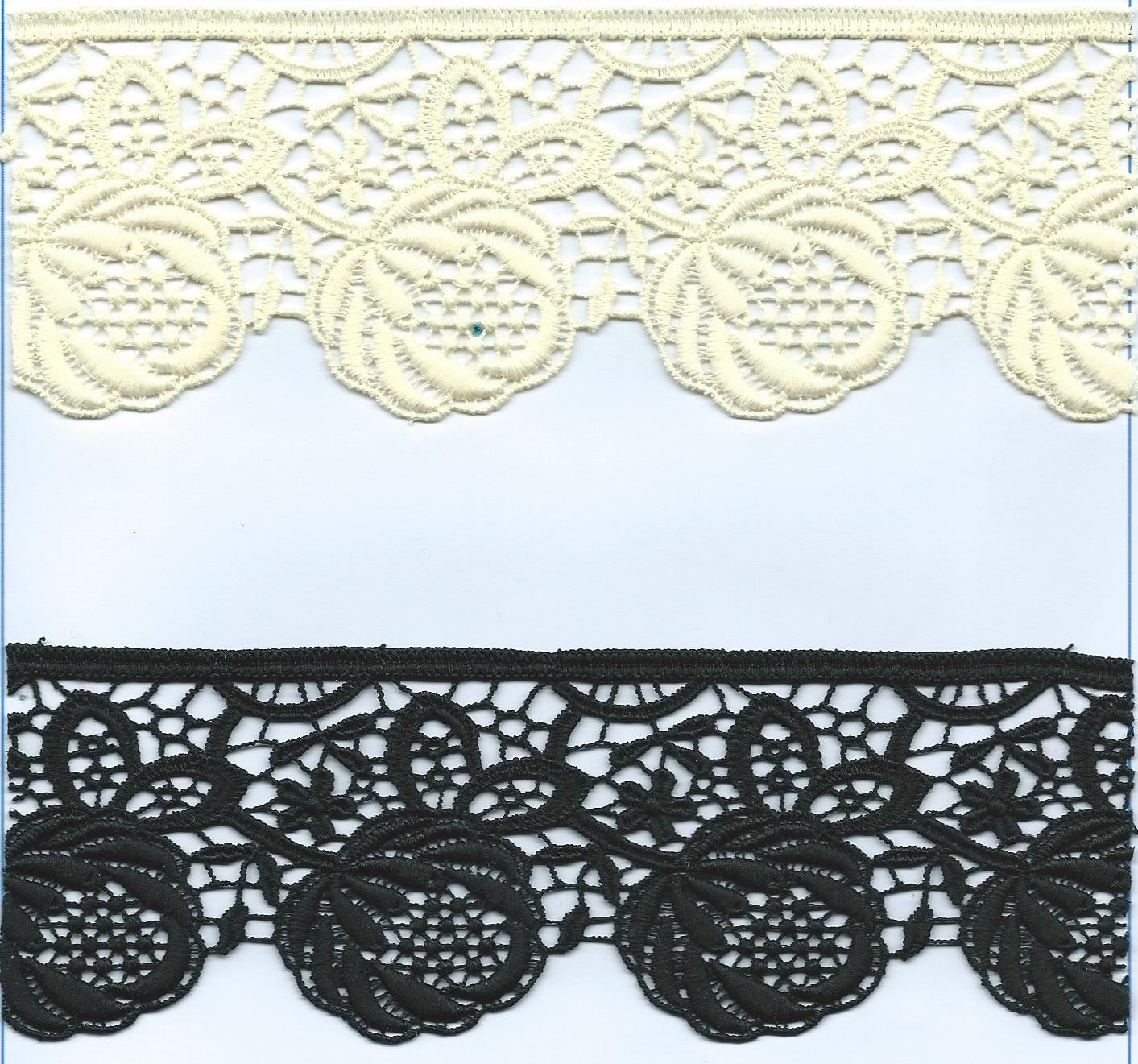 CH.CUT-LACE W/TEX :15Y:6.87CM (TX57-1147)
