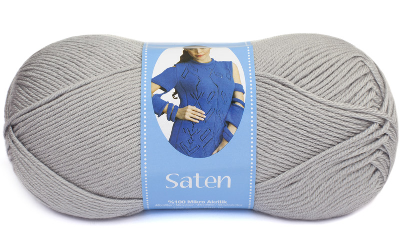 WOOL YARN:5BL/PKT (500GRM) (NAKO/SATEN) - 130