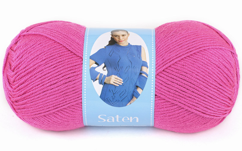 WOOL YARN:5BL/PKT (500GRM) (NAKO/SATEN) - 3658