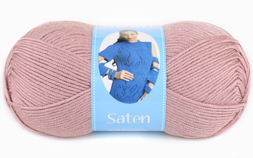 WOOL YARN:5BL/PKT (500GRM) (NAKO/SATEN) - 2478