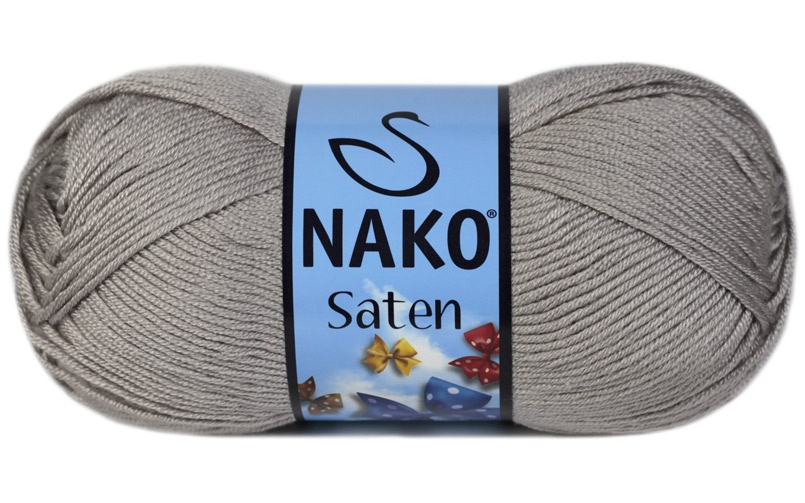 WOOL YARN:5BL/PKT (500GRM) (NAKO/SATEN) - 3079