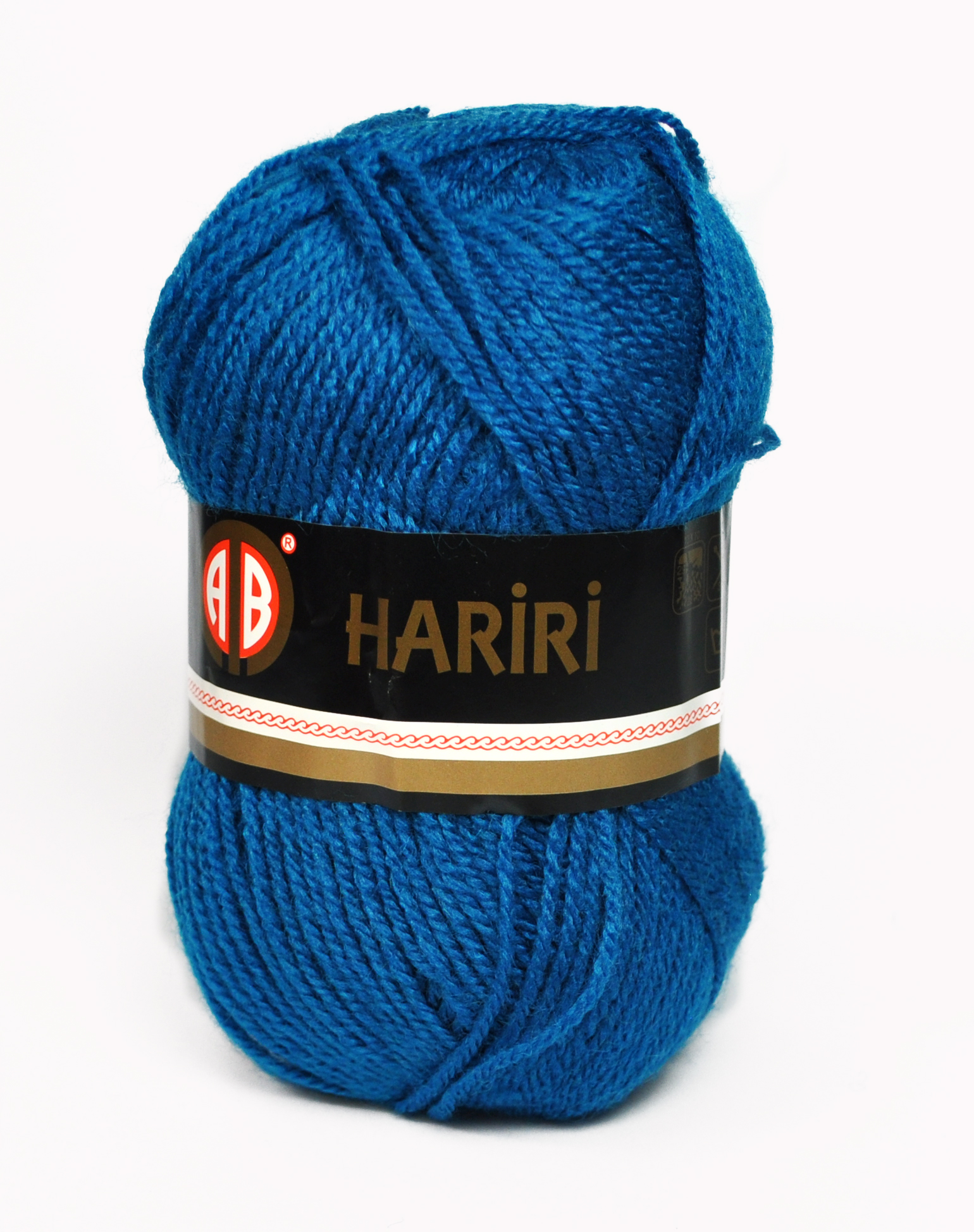 HARIRI ACR.WOOL YARN:40GRx10BL (400GR) (85014) - 111(3910)-HARIRI