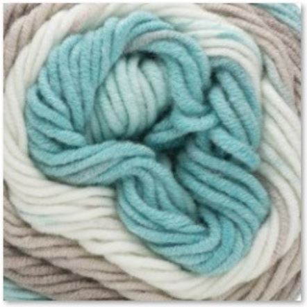 COT/ACR.YARN:100GRx3BL (300GRM) (CARON/COTTON CAKE) - BEACH GLASS