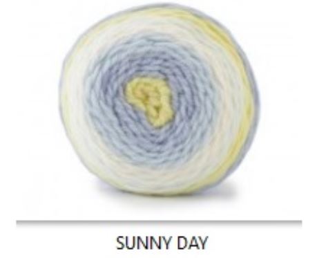 ACR YARN:100GRx3BL (300GM) (CARON/BABY CAKE) - SUNNY DAY