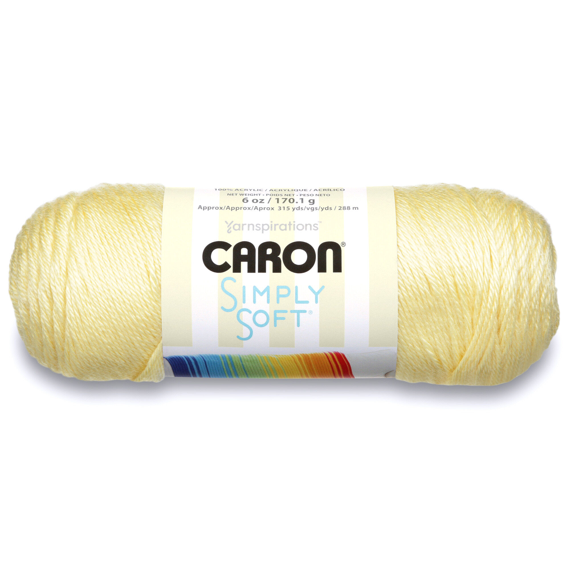 ACR. YARN:170GRx3BL (510GRM) (CARON/SIMPLY SOFT) - BABY SUNSHINE