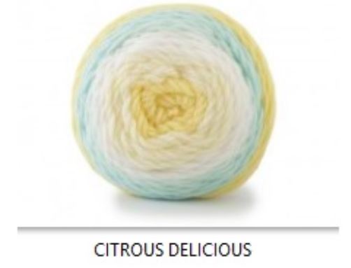 ACR YARN:100GRx3BL (300GM) (CARON/BABY CAKE) - CITRUS DELICIOUS