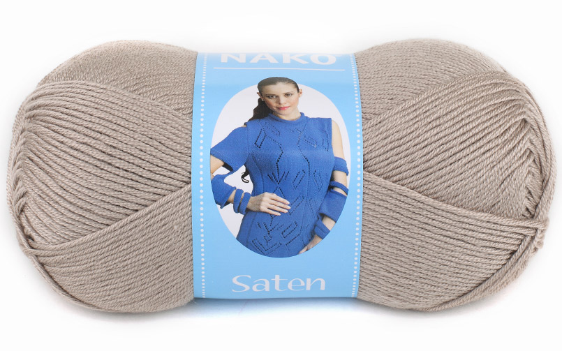 WOOL YARN:5BL/PKT (500GRM) (NAKO/SATEN) - 1199