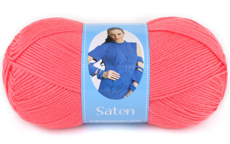 WOOL YARN:5BL/PKT (500GRM) (NAKO/SATEN) - 3655