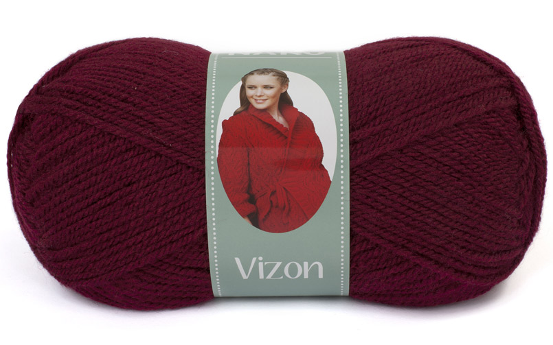 ACRY.WOOL YARN:5 BL (500G) (NAKO/VIZON) - 999