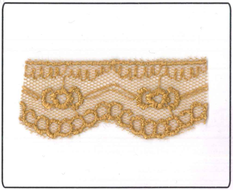 NET CUT LACE:15Y (13.7MT):2.2CM) (D-53-4272) - 7007