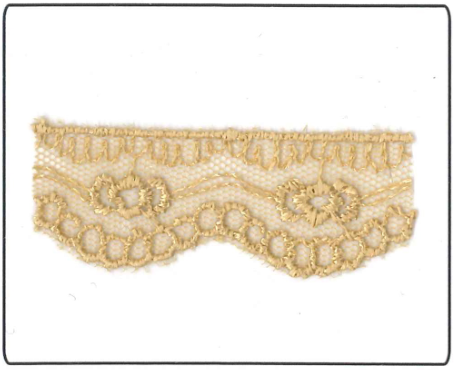 NET CUT LACE:15Y (13.7MT):2.2CM) (D-53-4272) - 1331