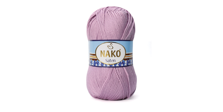 WOOL YARN:5BL/PKT (500GRM) (NAKO/SATEN) - 5117