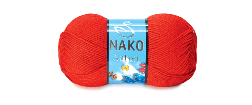 WOOL YARN:5BL/PKT (500GRM) (NAKO/SATEN) - 207