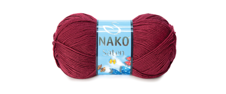 WOOL YARN:5BL/PKT (500GRM) (NAKO/SATEN) - 999