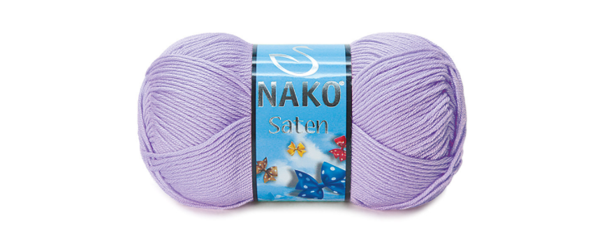 WOOL YARN:5BL/PKT (500GRM) (NAKO/SATEN) - 2842